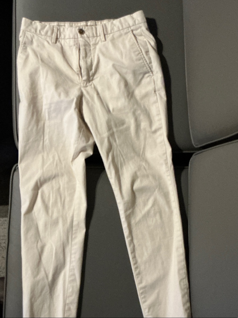 Banana Republic Cream Chino Pants
